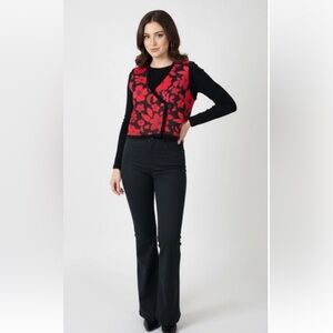 Vintage 70s/80s Robert Allan Tapestry Brocade Vest Women’s Size *9/10